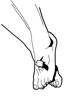 nailed feet